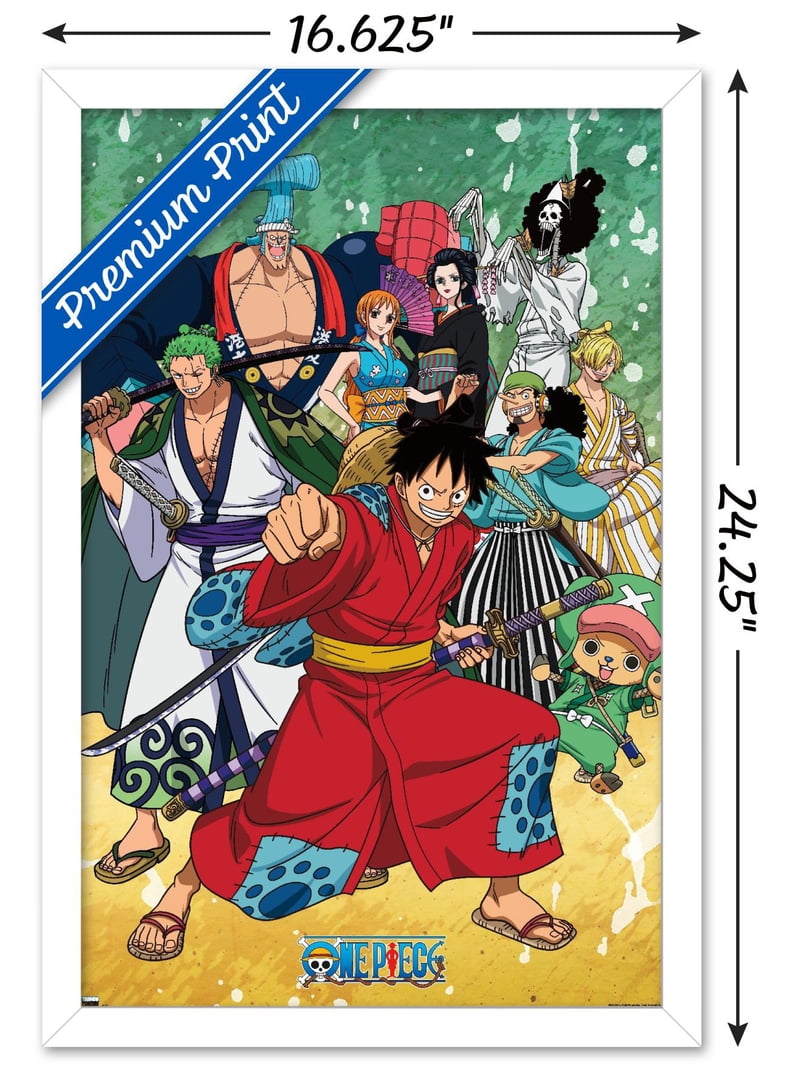 One Piece: Wano Country - Samurai Crew Wall Poster, 14.725