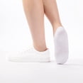 thumbnail image 4 of IDEGG Calcetines invisibles para mujeres y hombres, corte bajo, tobillo, corto, antideslizante, atlético, para correr, novedad, calcetines invisibles informales, 4 of 4