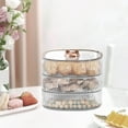 thumbnail image 5 of JingChun 3 Layer Multifunction Dried Fruit Holder Tray Serving Dish Tray Platter for Candies Cookies, 5 of 6