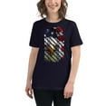thumbnail image 6 of Women's Patriotic Eagle USA Flag T-Shirt, 6 of 9