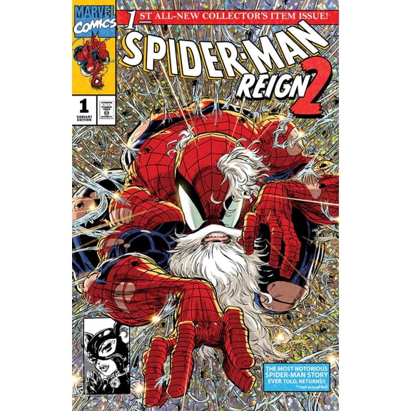 SPIDER-MAN: REIGN 2 #1 KAARE ANDREWS SDCC 2024 EXCLUSIVE WHITE BEARD VARIANT (07/24/2024)
