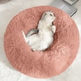 thumbnail image 3 of Nisrada Calming Donut Dog Bed Anti-Anxiety, Self Warming, Cozy Soft Plush Round Pet Bed Indoor, Ideal for Both Home & Travel, 24"L x 24"W x 8"H, 3 of 9