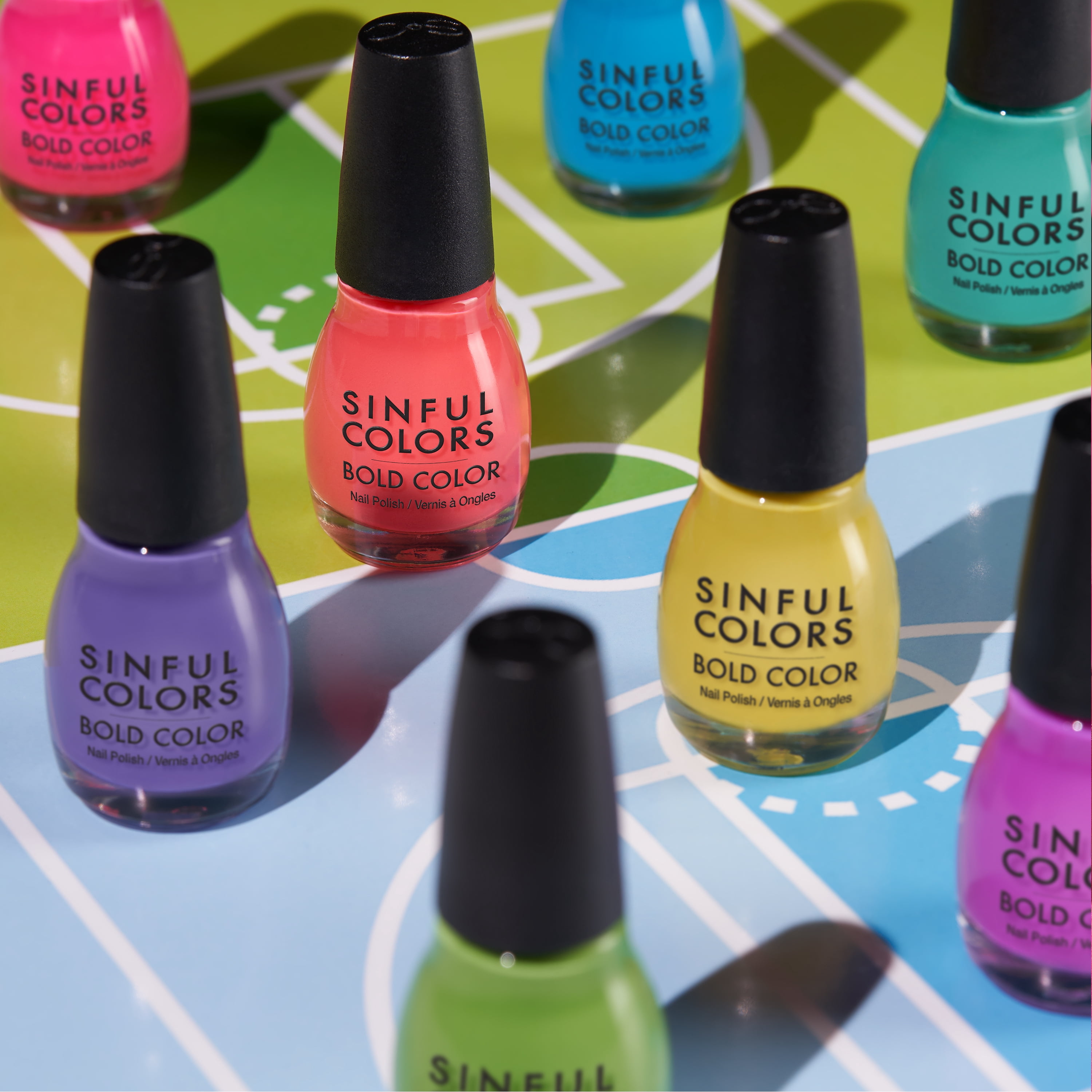 Sinful Colors Sporty Brights Nail Polish, Fitspo