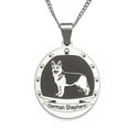 thumbnail image 3 of Personalized Dog Breed Pendant Necklace - 10 Popular Breeds Available Labrador Retriever, 3 of 5