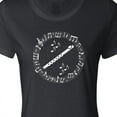 thumbnail image 4 of Inktastic Flute Musician Instrument Gift Women's T-Shirt, 4 of 5