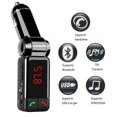 thumbnail image 4 of Fm Transmitters Bluetooth Car Kit Fm Transmitter Handsfree Aux Mp3 Player Modulator With Led Display Portable Dual Usb Charger, 4 of 5