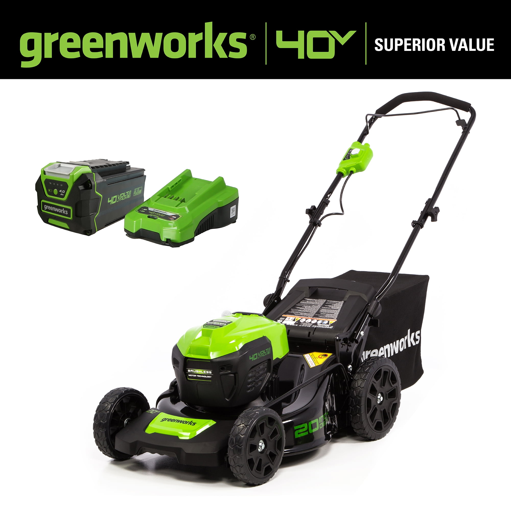 Green Deals: BLACK+DECKER 20-inch 40V Electric Lawn Mower $249