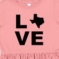 thumbnail image 4 of Inktastic Love Texas Girls Toddler Dress, 4 of 5