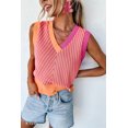 thumbnail image 1 of a.Jesdani Chic V-Neck Knit Vest - Versatile Casual Style, 1 of 8