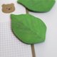 thumbnail image 3 of RO 50 hojas de notas adhesivas, hermosas notas autoadhesivas en forma de hoja verde, juego de notas adhesivas para decoración de bricolaje, escuela y uso doméstico, 3 of 4