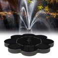 thumbnail image 4 of Fuente solar de 8V 1,5 W, estanque pequeño, jardín, paisaje, fuente flotante, decoración al aire libre, 4 of 8