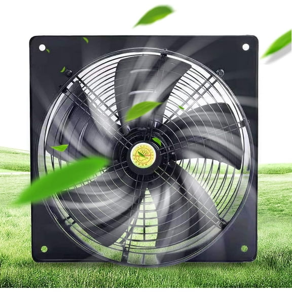 120w Explosion-Proof Exhaust Fan with Medium-Speed Bearing and Medium-Speed Rotor, 2600r/Min Pure Copper Motor Blower Motor Fan for Workshop, Kitchen, Construction Site