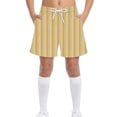 thumbnail image 2 of Fesfesfes Boys Quick Dry Swim Trunks for Summer Beach Vacation Outdoor Sports with Pockets Comfortable Casual Board Shorts for Kids and Youth(Yellow#2,4-5 Years), 2 of 8