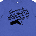 thumbnail image 4 of Inktastic Someone in Massachusetts Loves Me Youth T-Shirt, 4 of 5
