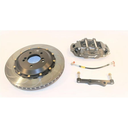 Alcon BMW E46 M3 4 Piston 355x32mm Front Race Kit - Anodized