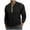 Black, variant on Mgmyaa Men's Casual Waffle Knit Shirt Breathable Long Sleeve Round Neck Base Layer Top for Daily Wear and Relaxed Fit