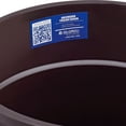 thumbnail image 4 of Global Industrial Plastic Trash Can 32 Gallon Brown, 4 of 7