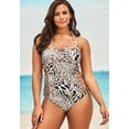 thumbnail image 3 of Swimsuits for All Women's Boss Underwire One Piece Swimsuit, 3 of 6