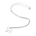 thumbnail image 4 of WHAMVOX Sweater Chain Necklace in Silver for Women Made of Stainless Steel Perfect for Decor Use and Every Occasion 0.98 inches, 4 of 8