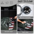 thumbnail image 5 of HUISEFOR American Flag Wolf Car Trunk Mat 29" x 39", Universal Scratchproof Cargo Liner Non Slip Car Accessories, Universal Fit for Most Cars SUVs, 5 of 7
