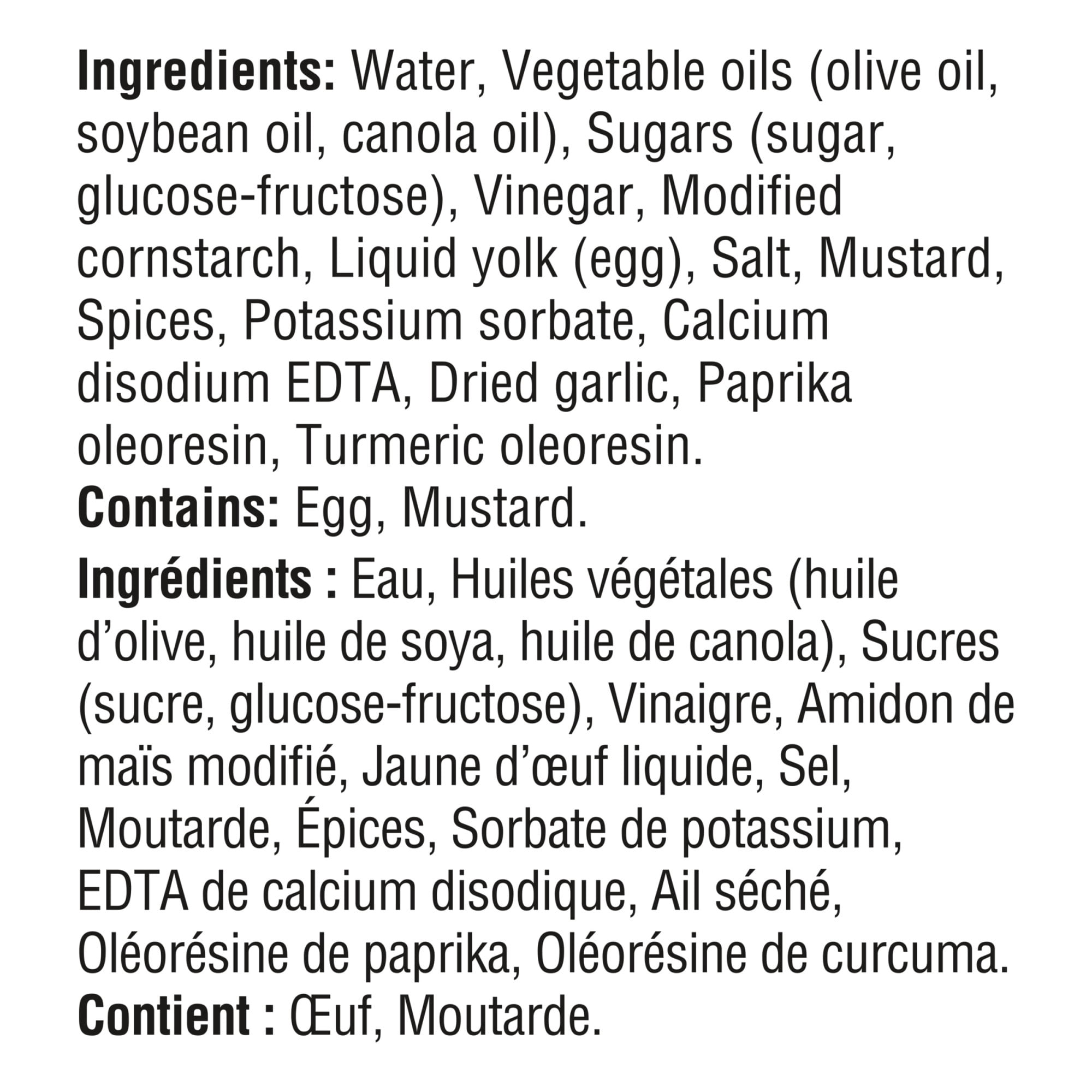Tartinade à l’huile d’olive Miracle Whip
