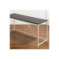 thumbnail image 3 of Klair Living Olympus Wood and Metal Corner Desk in Dark Gray and Ivory, 3 of 4