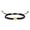 Black B, variant on Elegant 1 Gold Plated Initial Woven Bracelet with Heart Charm for Men Women and Girls from Bracelets to Create a Timeless Accessory, 30-40 cm, Black X