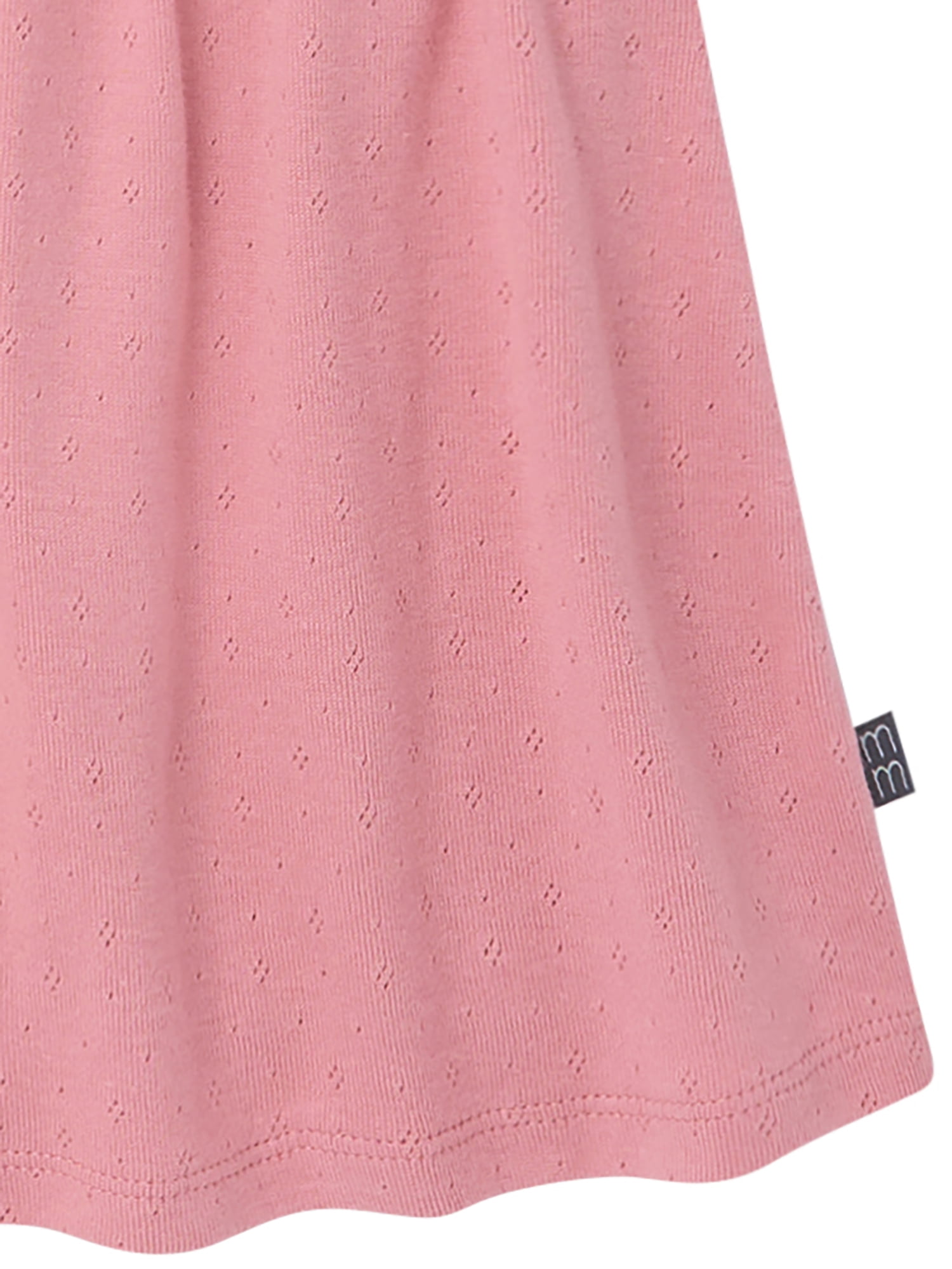 Modern Moments by Gerber Toddler Girl Peter Pan Collar Outfit Set, 2-Piece, Sizes 12 Months - 5T