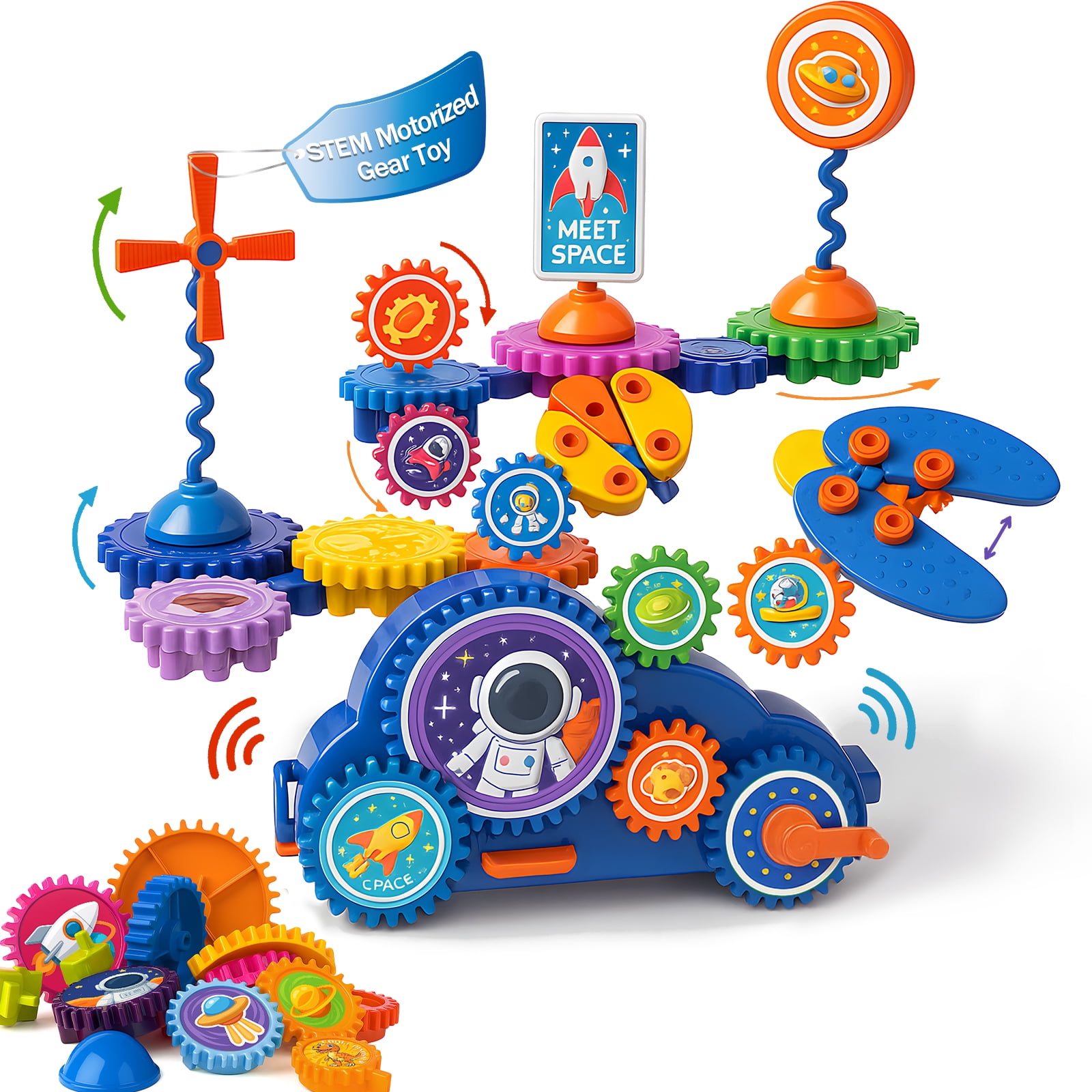 ぱんちゃん　MEGA BUILDS Construction Set ぱんちゃん MEGA BUILDS Construction Set Gears! Gears! Gears! Mega