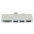 thumbnail image 1 of Estación De Acoplamiento USB C, Transmisión De Datos De Interfaz Multimedia USB C Hub 4K HD Para Empresas ANGGREK  Otros, 1 of 8