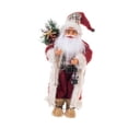 thumbnail image 1 of Figura de Papá Noel, adorno navideño, regalo, muñeco de Papá Noel, figura navideña para 45 centímetros, 1 of 9