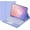 Purple55, variant on Touch Keyboard Case for Samsung Galaxy Tab S11 (11-inch) 2025 Model (SM-X730/SM-X736B), with Pencil Holder - Magnetically Detachable Touch Bluetooth Keyboard