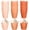 Terracotta, variant on 180Pcs Terracotta Tulip Cupcake Liners Greaseproof Muffin Baking Liners Tulip Cupcake Wrappers Baking Cup for Autumn Thanksgiving Bridal Baby Shower Wedding Birthday Party Decor
