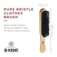 thumbnail image 2 of Kent CG1 Clothes Brush with Cherrywood, Natural Black Bristles, Lint Remover for Jeans, Corduroy and More to Keep Fabrics Free from Fibers and Hair, 2 of 6