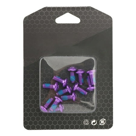 

YLLSF 12 Pack MTB Road Disc Brake Rotor T25 Screws M5x11.5mm Bolts