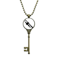 thumbnail image 1 of Horn Classical Music Vitality Sounds Key Necklace Pendant Tray Embellished Chain, 1 of 3