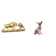 thumbnail image 1 of Estatua de escritorio,Estatua decorativa de figura de lucha de toro y oso,Colección de esculturas de toros,decoración artesanal en resina,Figura decorativa,Estatua de perro, 1 of 8