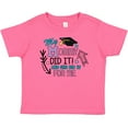 thumbnail image 3 of Inktastic My Mommy Did It and She Did It for Me with Graduation Cap Girls Baby T-Shirt, 3 of 5