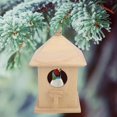 thumbnail image 3 of Casa para pájaros colgante, Casa para pájaros de madera, nido para pájaros, casa para pájaros de madera, multifuncional, 3 of 9
