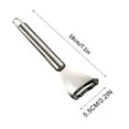 thumbnail image 3 of RnemiTe-amo Stainless Steel Corn Peeler,Corn Peeler Stainless Stee Corn Cob Stripper Tool Corn Thresher from the Cob,Corn Kernel Remover Tool Magic Corn Stripper Tool Corn Cutter Corn Scraper, 3 of 9