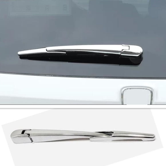 Pour Honda CRV CR-V 2023-2024 Chrome Couvercle de Balai d'Essuie-glace de Fenêtre Arrière Garniture Capuchon