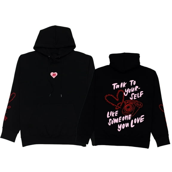 Spencer Barbosa Merch TALK TO YOURSELF Hoodie unisex fashionable casual sportswear long sleeved pullover