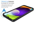 thumbnail image 5 of Takfox for Samsung A52 Case, Galaxy A52 Case, Galaxy A52 5G Case, Shockproof Hard Plastic Scratch Resistant Bumper Rubber Grip Sturdy Full Body Protective Phone Cases-Black, 5 of 6