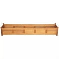 thumbnail image 2 of Casafoyer Garden Raised Bed Acacia Wood 59"x11.8"x9.8", 2 of 3