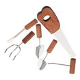 thumbnail image 1 of CTIRCHIU Gardening Scene Decoration 6Pcs Miniature Farm Model Kit With Wooden And Metal Tools, 1 of 7