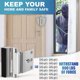 thumbnail image 4 of Cerradura de refuerzo para puerta Toorise, cerradura de seguridad para el hogar resistente de 3 pulgadas con 8 tornillos y 800 lb de fuerza, cerradura de seguridad duradera a prueba de niños,, 4 of 8