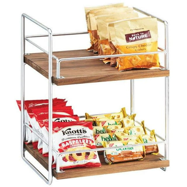 Cal Mil 3704-2-49 2 Étagère à Marchandises Niveaux - Chrome - Chrome