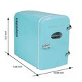 Restored Frigidaire Retro 9Can Portable Mini Fridge Beverage