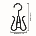 thumbnail image 3 of Multi-Purpose 5-Pack Portable Reinforced Wig Hangers for Wigs, Hats, and Shoes, 3 of 4