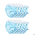 thumbnail image 1 of 40 Piezas A Prueba De Polvo 3 Capas Desechables Mascarillas Bucales Cubren El Polvo Anti Bruma Sunnimix protector facial no tejido, 1 of 8